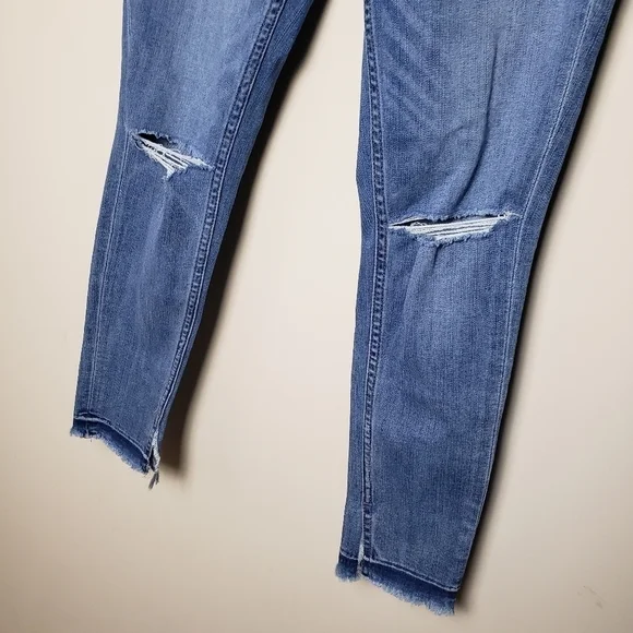 TREASURE & BOND Midrise Skinny Ankle Ripped Jeans - Picture 4 of 10